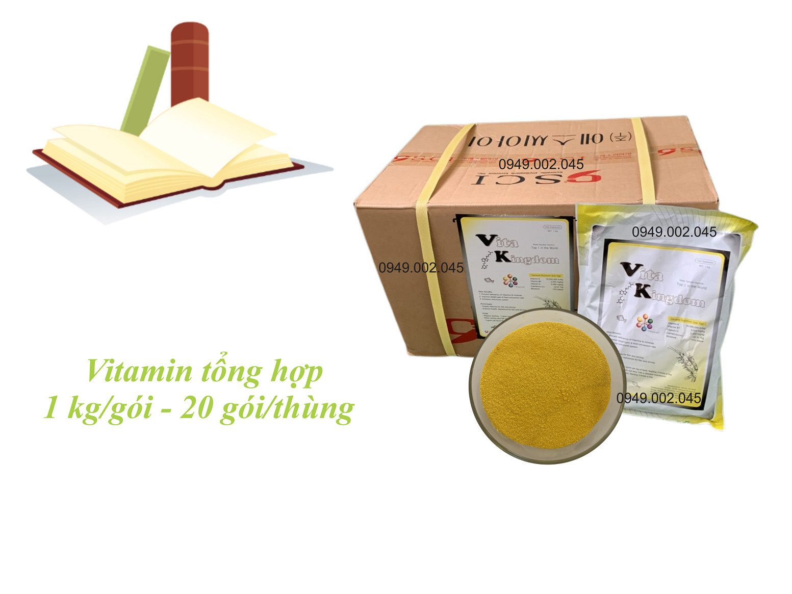 VITA KINGDOM - Vitamin tăng sức đề kháng cho vật nuôi